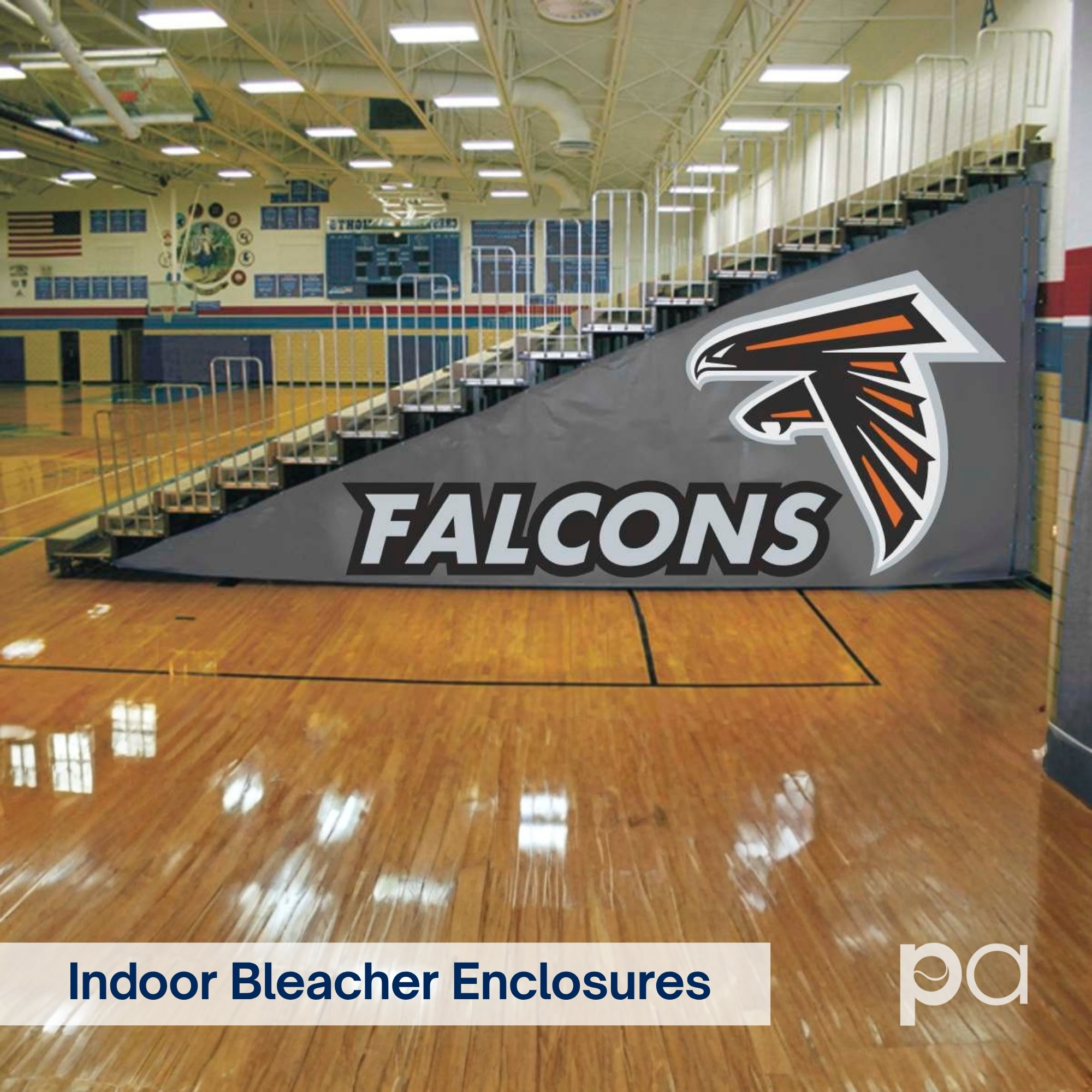 Indoor Bleacher Enclosures