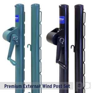 Premium 2-7/8″ External Wind Post Set