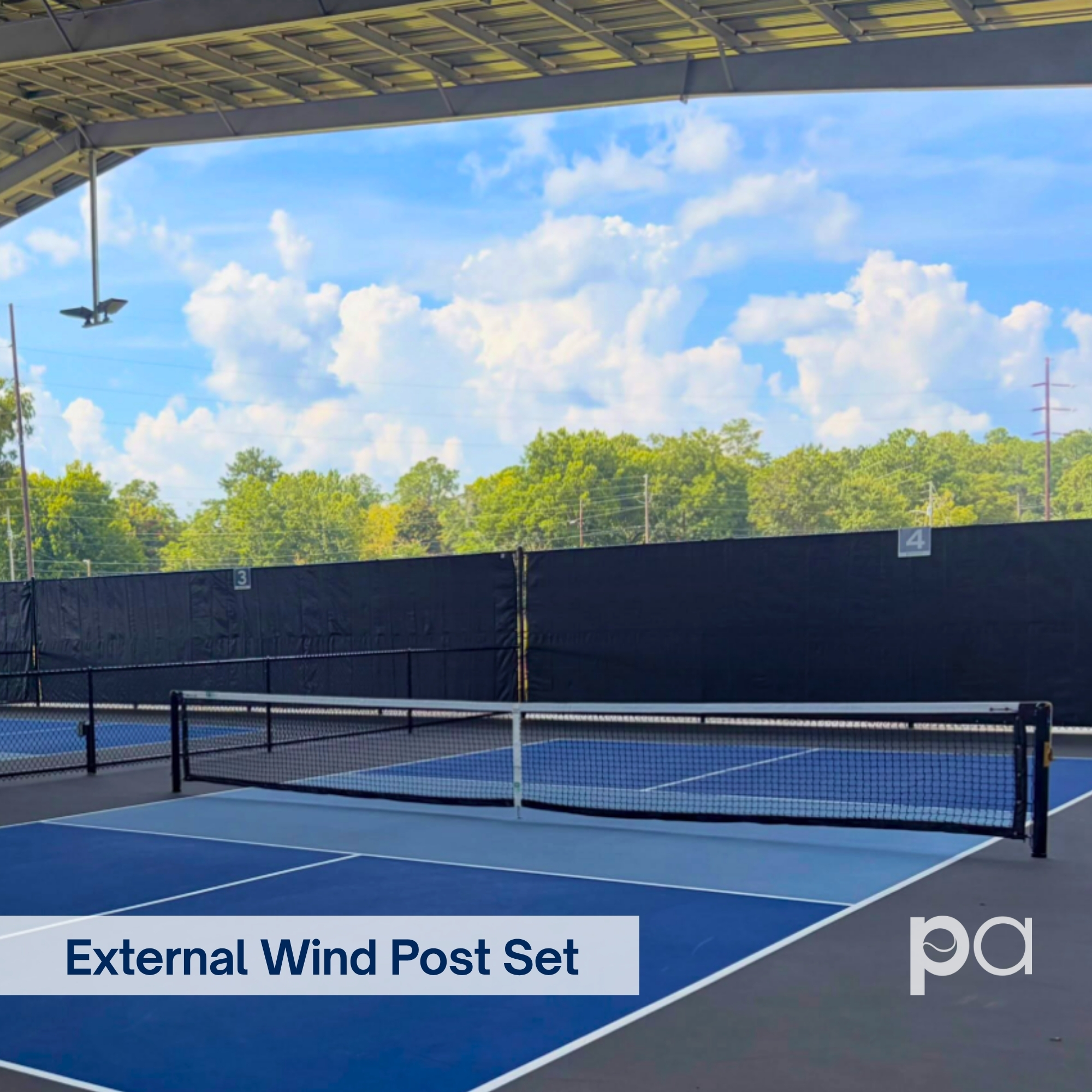 External Wind Post Set