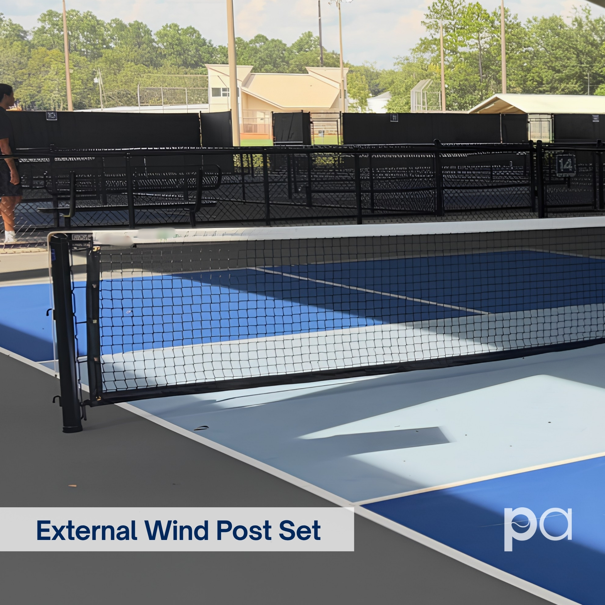 External Wind Post Set