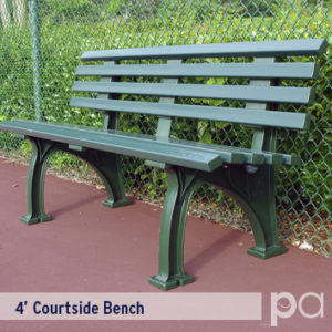 4' Courtside Bench
