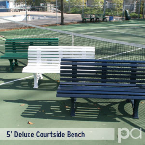5' Deluxe Courtside Bench