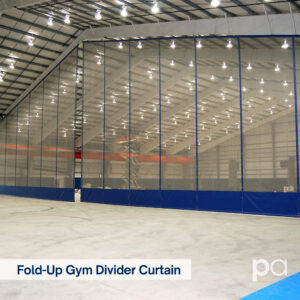 Fold-Up Gym Divider Curtain