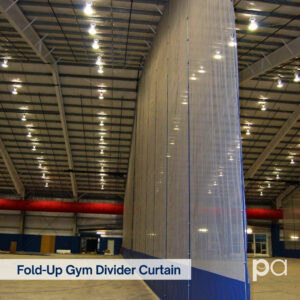 Fold-Up Gym Divider Curtain