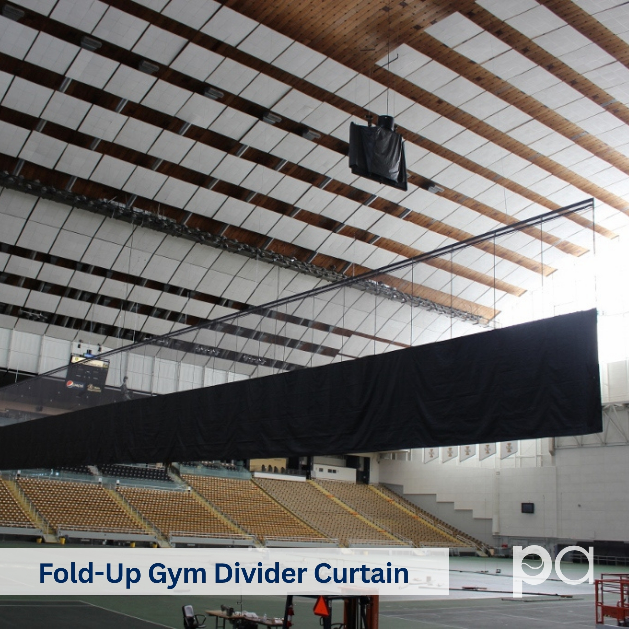 Fold-Up Gym Divider Curtain