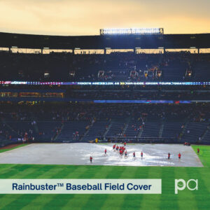 Rainbuster™ Baseball Field Cover