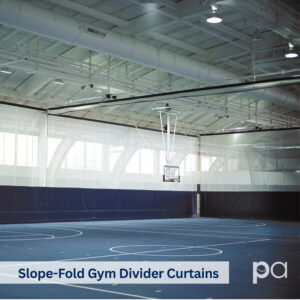 Slope-Fold Gym Divider Curtains (6)