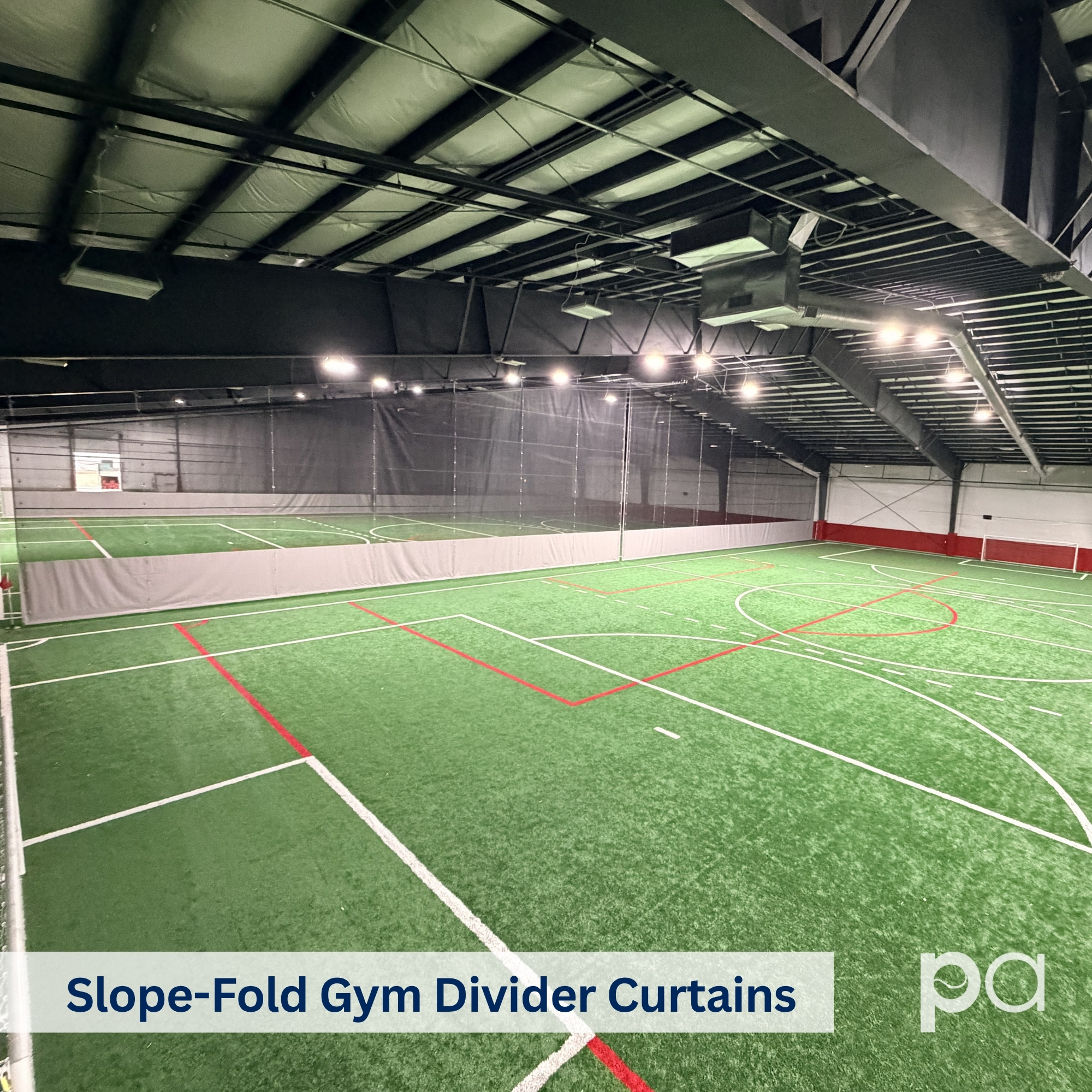 Slope-Fold Gym Divider Curtains (6)