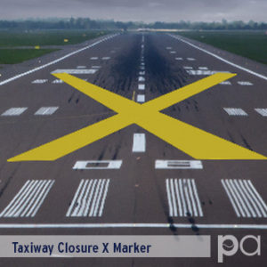 Taxiway Closure X Marker