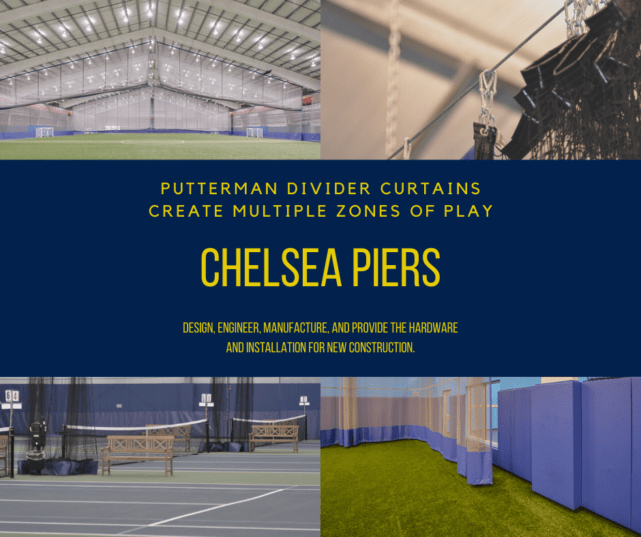 Putterman Divider Curtains Create Multiple Zones of Play