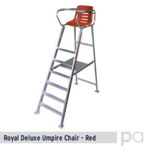 Royal Deluxe Umpire Chair - Red