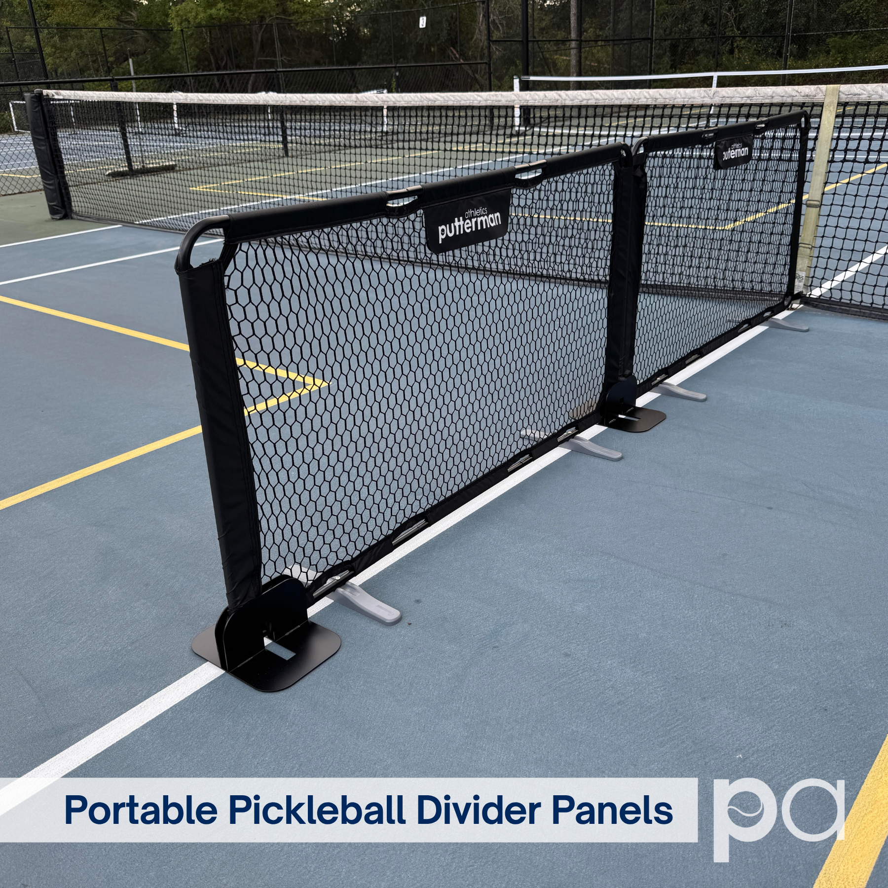 Portable Pickleball Divider Panels