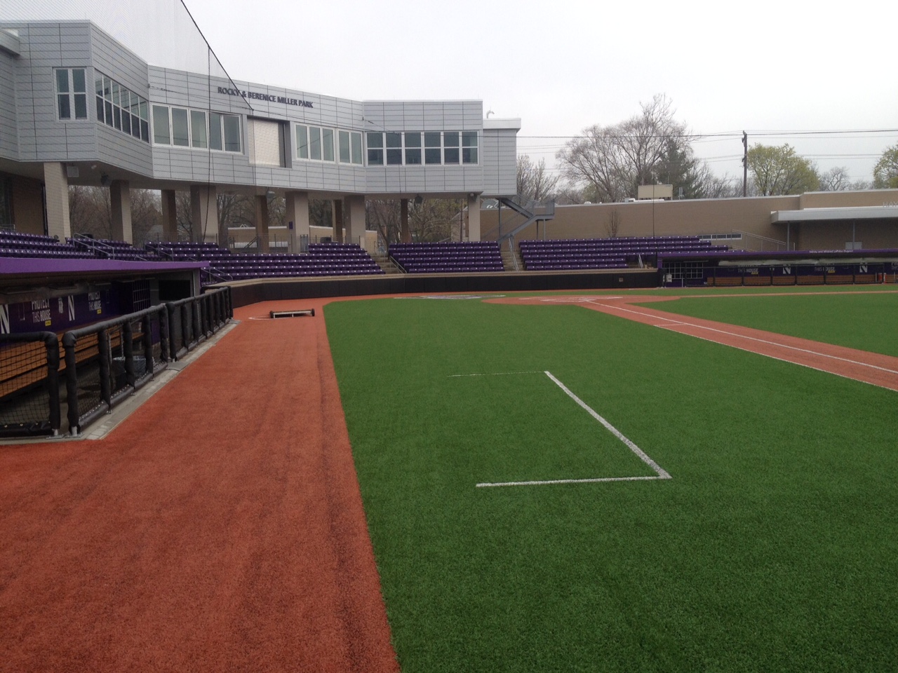 Dugout Padding Northwestern