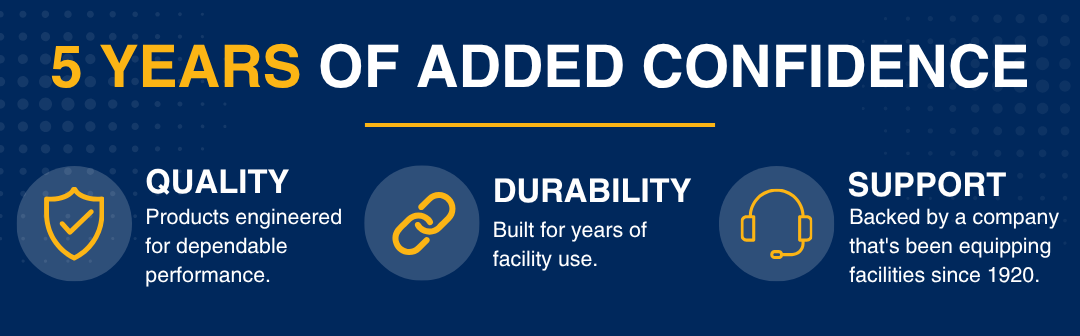5 year warranty
