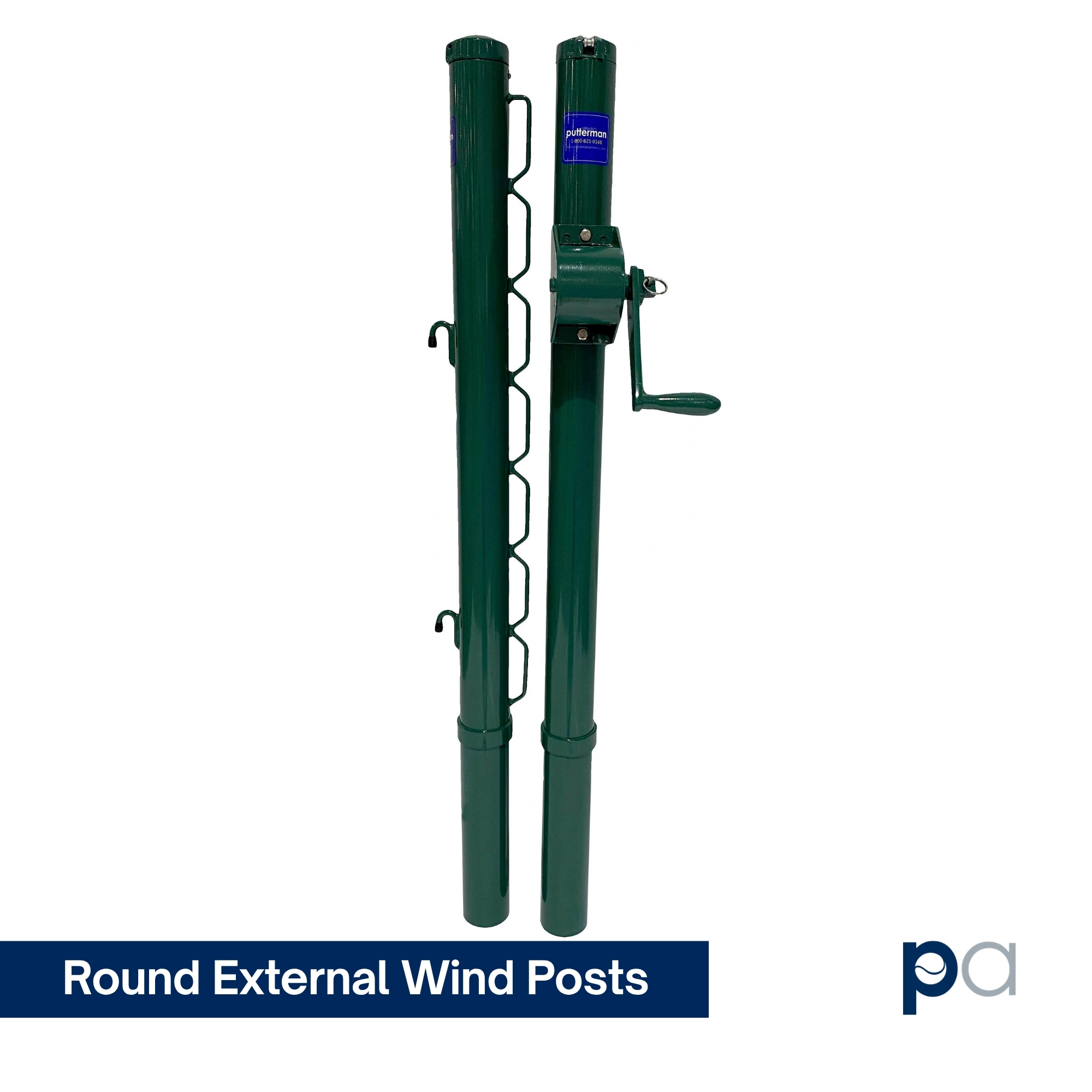 Round External Wind Posts