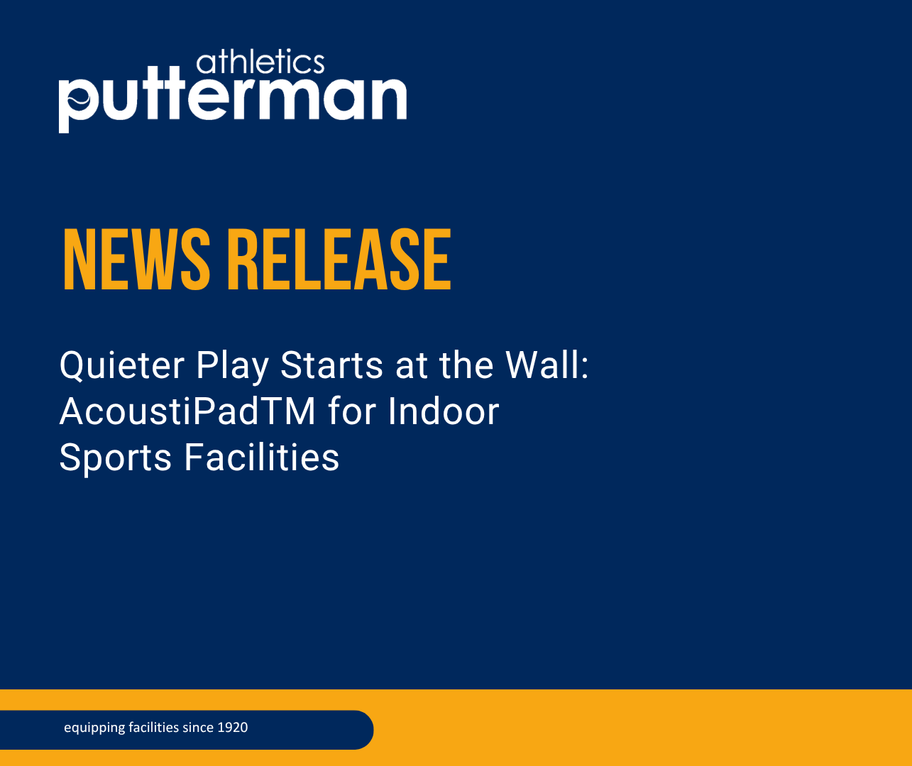 AcoustiPad™ for Indoor Sports Facilities