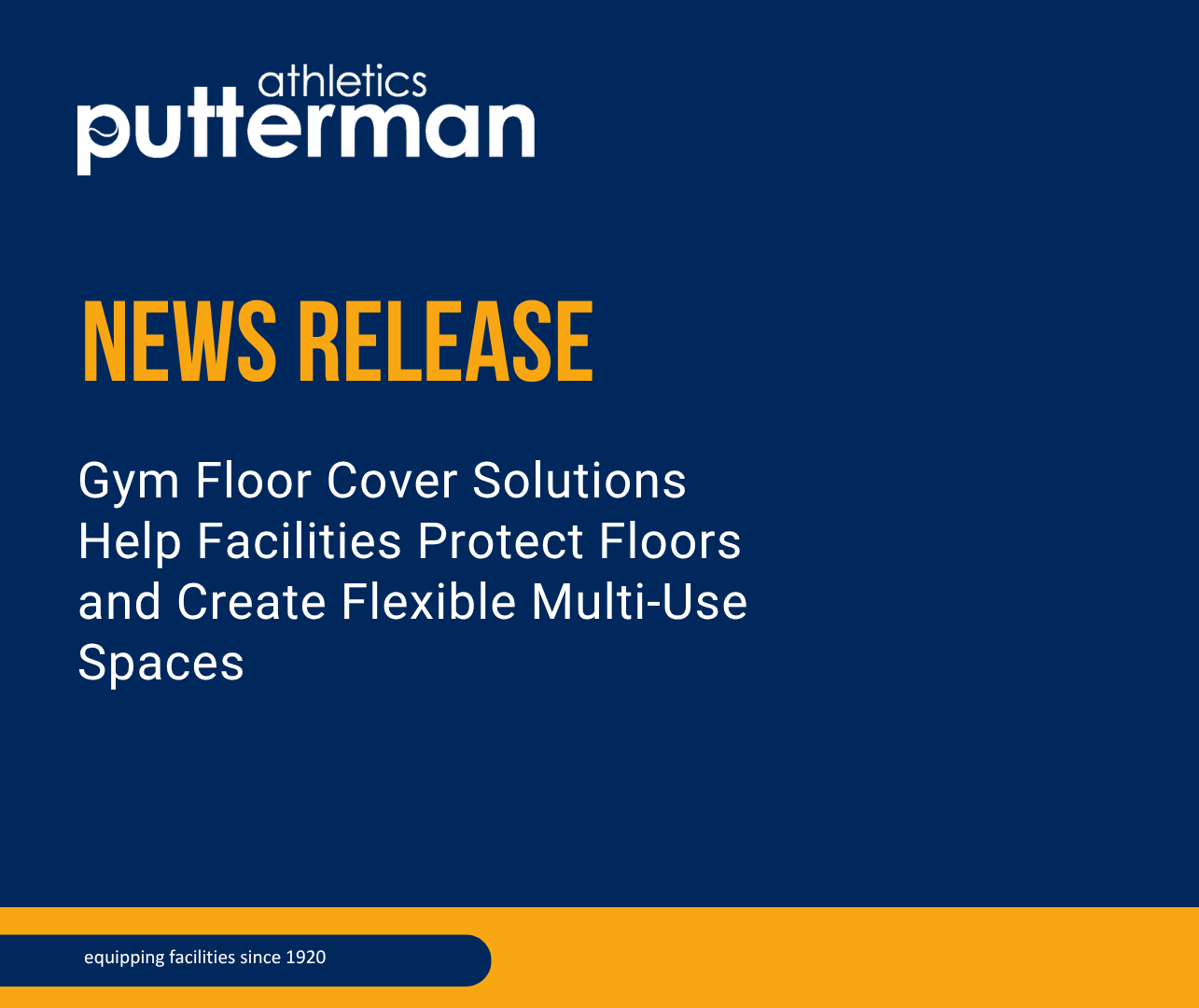 Gym Floor Cover Solutions Help Facilities Protect Floors and Create Flexible Multi-Use Spaces